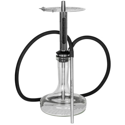 Geometry Hookah - Techno Grey