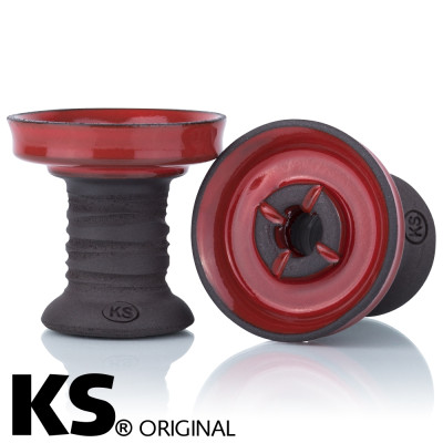 KS Fumnel Red Shisha Bowl